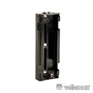 SUPORTE P/ 6 PILHAS C C/ TERMINAIS CLIP VELLEMAN