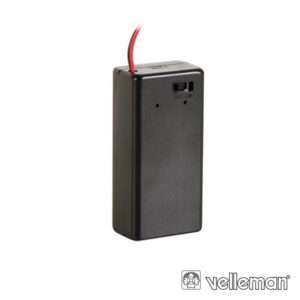SUPORTE P/ 1 PILHA DE 9V VELLEMAN