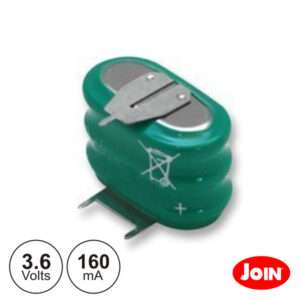 BATERIA NI-MH 3.6V 160MA C/ PATILHAS JOIN