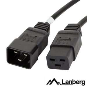 Cabo Alimenta??o IEC C20 Macho / C19 F?mea 1.8m LANBERG
