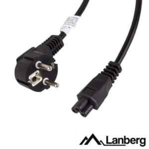 Cabo Alimenta??o Schuko Macho IEC C5 F?mea 3m LANBERG