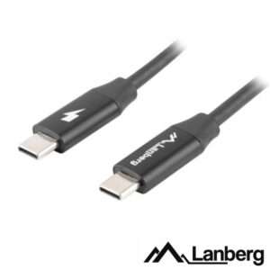 Cabo USB-C 2.0 Macho / USB-C 2.0 Macho 1.8m LANBERG