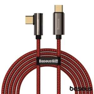 Cabo USB-C Macho P/ USB-C Macho 2m Vermelho Legend BASEUS