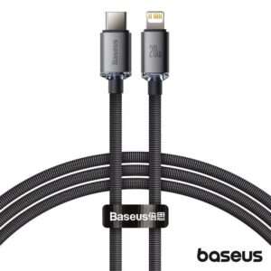 Cabo USB-C / Lightning Macho 1.2m Crystal Shine BASEUS