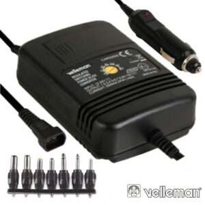 ALIMENTADOR FICHA ISQUEIRO 12V/24V 2A C/ 7 FICHAS HQ POWER