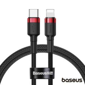 Cabo USB-C Macho P/ Lightning Macho PD 18W 1m Cafule BASEUS