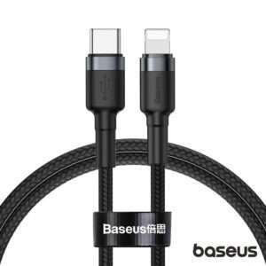 Cabo USB-C PD Macho P/ Lightning 3.0 Macho Cafule 1m BASEUS