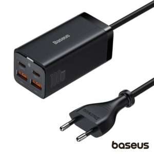 Carregador de Mesa GaN3 PRO 2x USB-A / 2x USB-C 100W BASEUS