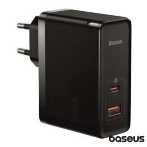 Alimentador Comutado USB-C / USB-A PD QC4.0 100W GaN5 BASEUS