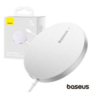 Carregador Por Indu??o QI Branco Mini3 15W BASEUS