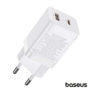 Alimentador Comutado USB-C/USB-A PD QC 3.0 30W BASEUS