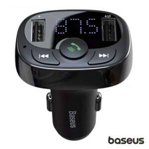 Transmissor FM Bluetooth 2USB / Micro SD F. Isqueiro BASEUS