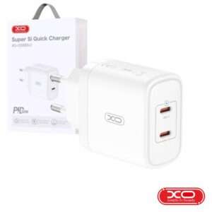 Alimentador 2 USB-C PD 50W Branco XO