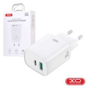 Alimentador Comutado 1xUSB-C/1xUSB-A PD 30W GaN XO