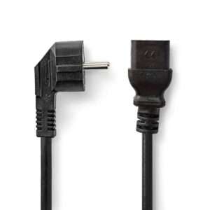 Cabo Alimenta??o Schuko Macho 3P / IEC C19 F?mea 2m Preto