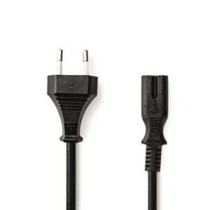 Cabo Alimenta??o AC Plano / Tipo 8 IEC C7 2m