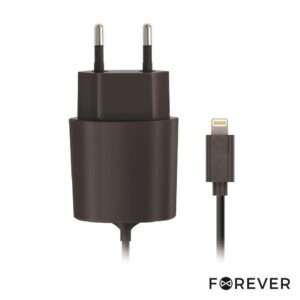 Alimentador Comutado P/ Iphone 2.1A Preto FOREVER