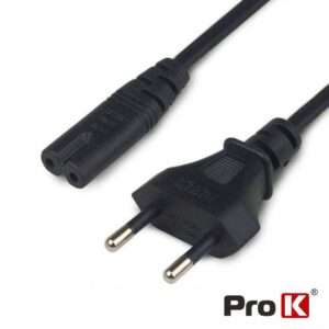 Cabo Alimenta??o AC Plano / Tipo 8 IEC C7 3m PROK