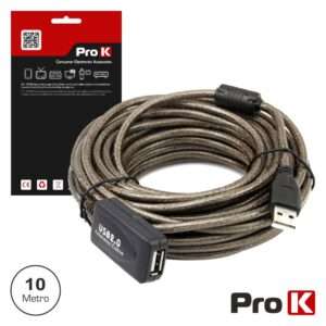 CABO USB-A 2.0 MACHO / USB-A F?MEA AMPLIFICADO 10M PROK