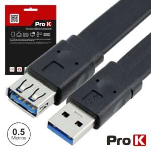 CABO USB-A 3.0 MACHO / F?MEA 0.5M PROK
