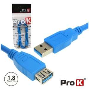 CABO USB-A 3.0 MACHO / USB-A F?MEA 1.8M PROK