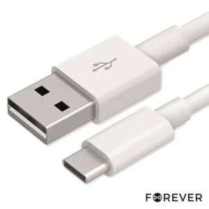 CABO USB-C 2.0 MACHO / USB-A MACHO 1M BRANCO PROK