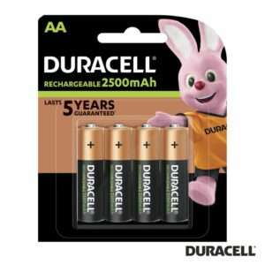 Pilha Ultra Recarreg?vel AA 1.2v 2500mA 4x DURACELL