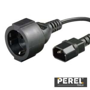 Cabo Alimenta??o IEC C14/ Schuko F?mea 1.8m PEREL