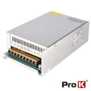 Fonte De Alimenta??o Industrial 12V 600W 50A PROK