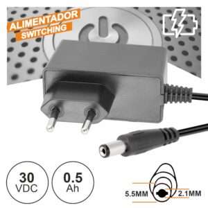Alimentador Switching 30V 0.5A