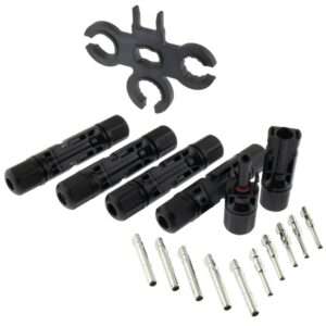 Conjunto de Fichas Fotovoltaicas MC4 Macho/F?mea 1000V 5Pcs