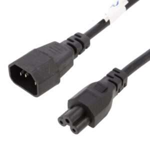 Cabo Alimenta??o IEC C14 Macho / IEC C5 F?mea 1.5m