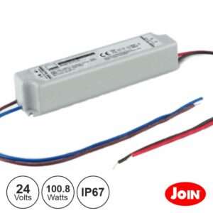 Fonte de Alimenta??o Estanque 24V 4.2A 100.8W IP67 JOIN