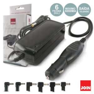 ALIMENTADOR ESTABILIZADO 15-24V 6A 120W C/ 6 FICHAS P/ AUTO