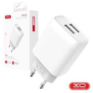Alimentador 2 USB-A 2.4A Branco XO