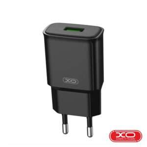 Alimentador USB-A QC 18W Preto XO