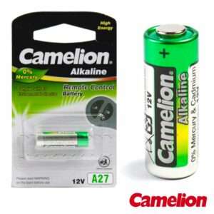 PILHA ALCALINA A27/LR27A 12V BLISTER CAMELION
