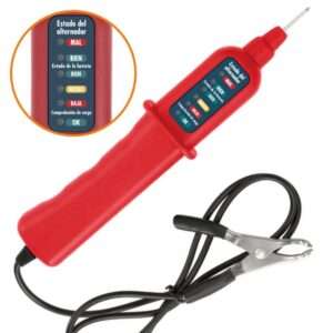 TESTADOR DE BATERIAS E ALTERNADOR 12V C/ LEDS