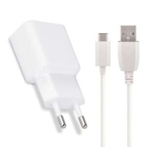 Alimentador Comutado USB 2.1A + Cabo USB-C