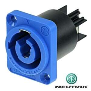 FICHA ALIMENTA??O POWERCON F?MEA CHASSIS ENTRADA 3P NEUTRIK