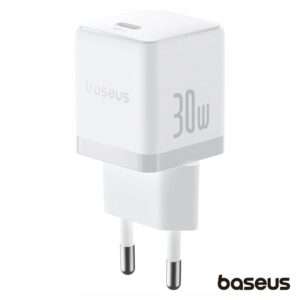 Alimentador Comutado USB-C PD QuickCharge 3.0 30W BASEUS