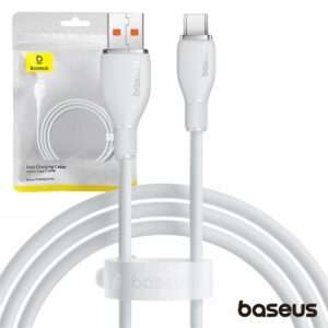 Cabo USB-A Macho P/ USB-C Macho 1.2m 100W Pudding BASEUS