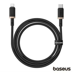 Cabo USB-C/Lightning Macho/Macho 1m 20W Dura BASEUS