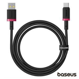 Cabo USB-A/USB-C Macho/Macho 1m PD/QC 3.0 60W Dura BASEUS