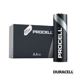 Pilha Alcalina Procell LR6/AA 1.5V 10X Industrial DURACELL