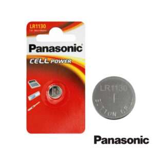 PILHA BOT?O ALCALINA 1.5V/LR1130 BLISTER PANASONIC