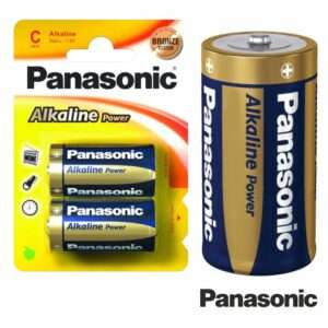 PILHA ALCALINA LR14/C 1.5V 2X BLISTER PANASONIC