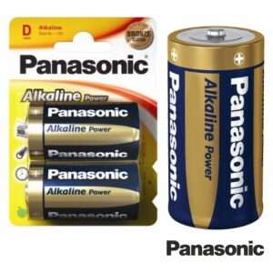 PILHA ALCALINA LR20/D 1.5V 2X BLISTER PANASONIC