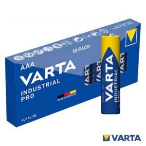Pilha Alcalina LR03/AAA 1.5V 10x Industrial VARTA