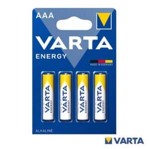 Pilha Alcalina LR03/AAA 1.5V 4x Blister VARTA